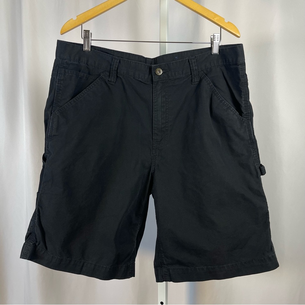 Faded Glory Men's Black Cargo Shorts
